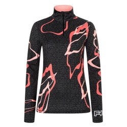 Fire and Ice Ilvy3 Top Women's in Anthracite and Pink